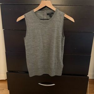 Jcrew merino wool shell